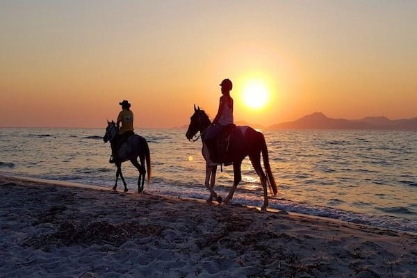 Hurghada Balade à Cheval Coucher de Soleil & Desert